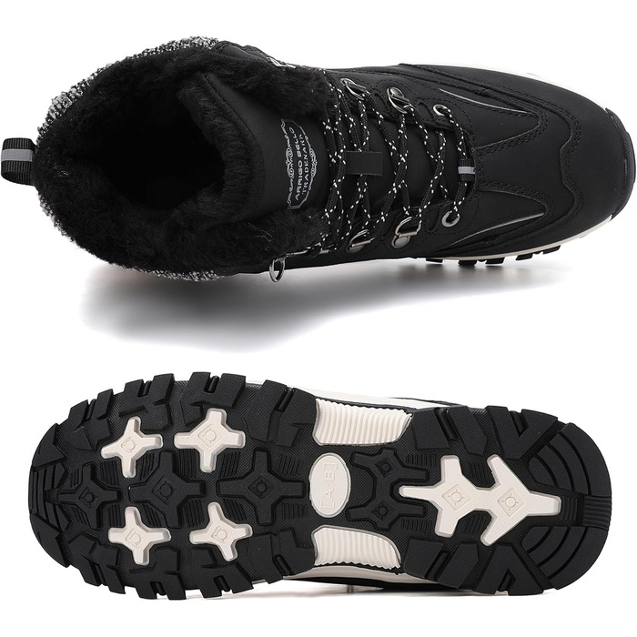 Чобітки зимові жіночі ARRIГО BELLO - зимові черевики, робочі чобітки, для роботи та хобі, 36-41, чорний