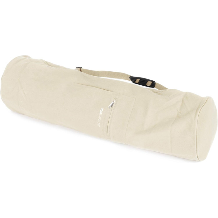 Сумка для йоги Yogistar Yogibag Basic з блискавкою, велика, бавовна, 80 см, біла