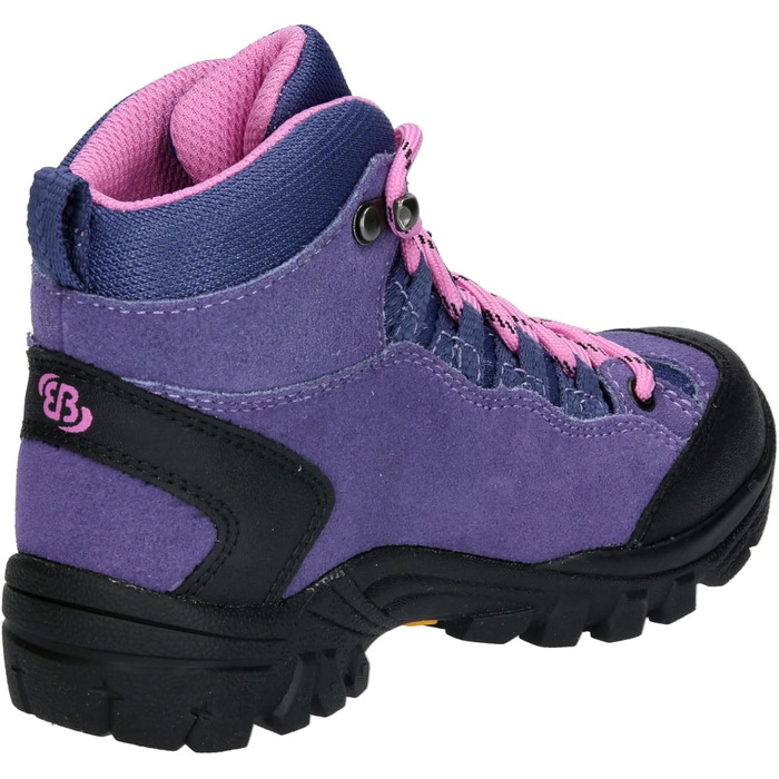 Дитячі трекінгові черевики Brütting Mount Bona High для дітей (31 EU, фіолетово-рожевий)
