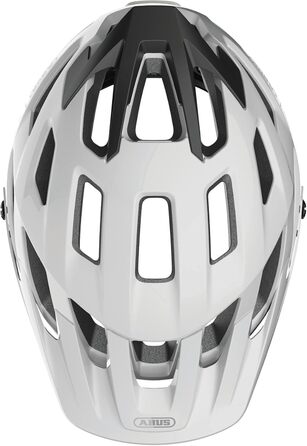ABUS Moventor 2.0 - велосипедний шолом для гірського велосипеда, All-Mountain, білий (shiny white), S (51-55 см)