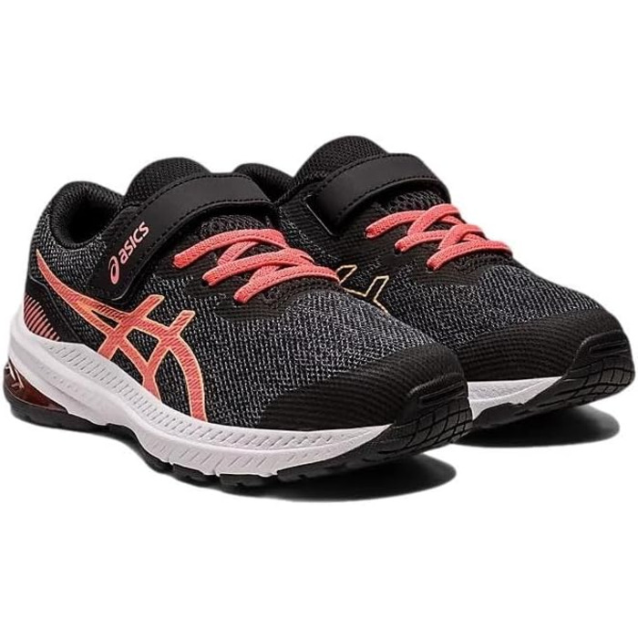 Дитячі кросівки для бігу ASICS, спортивне взуття, 33 EU, чорний колір