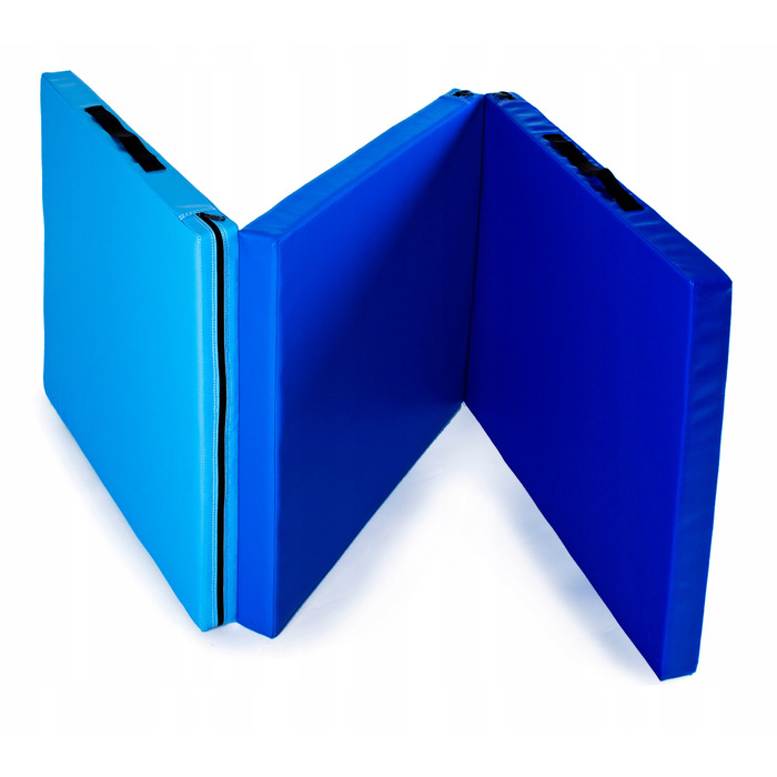 Гімнастичний килимок Sapphire, синій, 180 см х 60 см