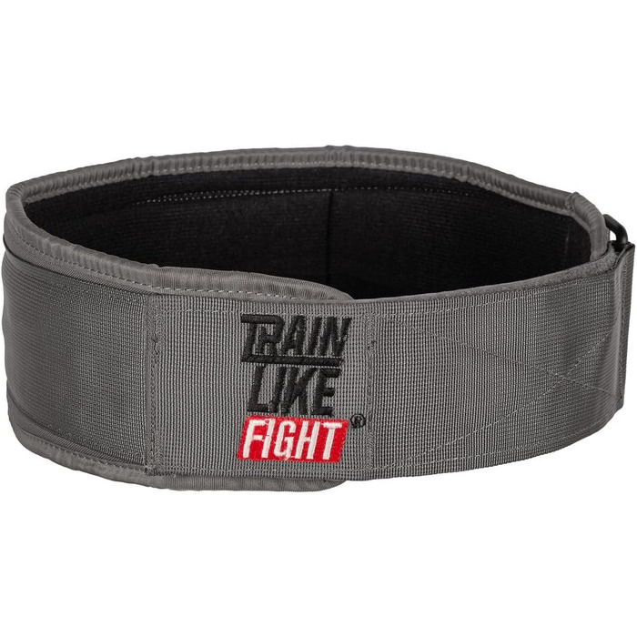 Пояс для важкої атлетики TRAINLIKEFIGHT, функціональний, для фітнесу, зі стійкою підтримкою попереку, синій Cookie Blue
