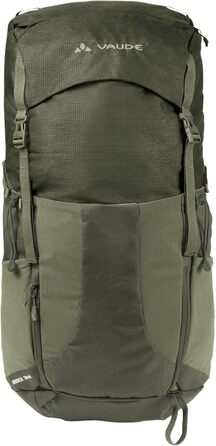 Туристичний рюкзак VAUDE Brenta 36+6 л, водонепроникний, з дощовиком, для жінок і чоловіків, зручний трекінговий рюкзак з практичними відділеннями, колір хакі