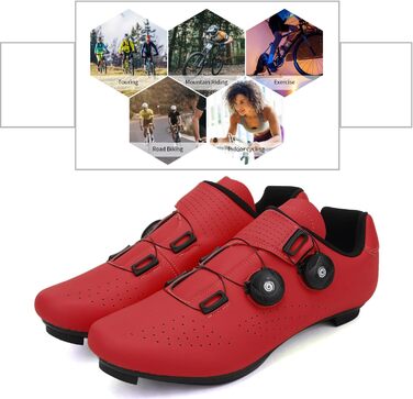 Чоловічі велотуфлі для MTB, шосе та тренувань. Сумісні з SPD/SPD-SL. Дихаючі, для їзди в приміщенні та на вулиці.