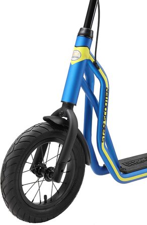 Дитячий самокат STAR SCOOTER 12/10 дюймів, надувні колеса, для міста, від 6 років