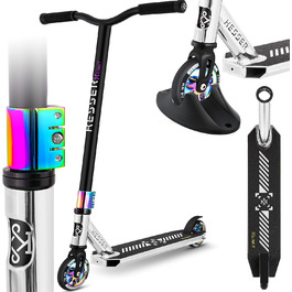 Трюковий самокат KESSER X-Limit-Pro 360° з підніжкою, підшипниками ABEC 9, 110 мм PU колесами, для дітей і дорослих