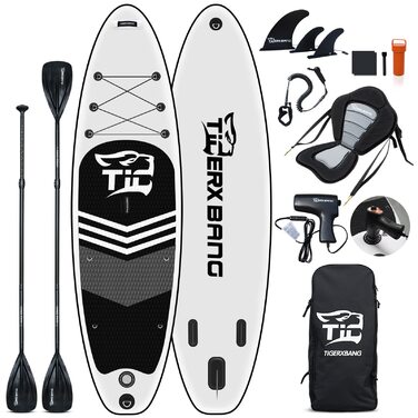 SUP дошка Tigerxbang надувна з повним комплектом аксесуарів для Stand Up Paddling