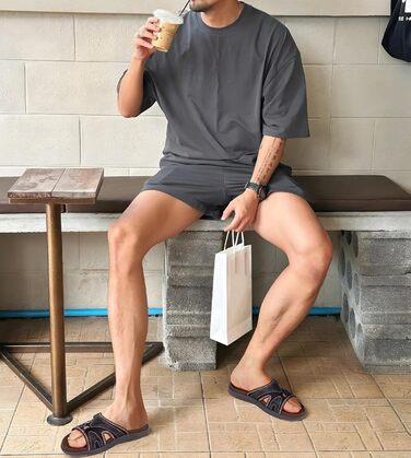 Чоловічі спортивні сандалії COFACE для відновлення після навантажень, підтримка склепіння стопи, ортопедичні, для чоловіків, розмір 40-48, колір коричневий