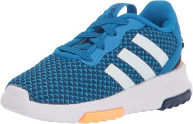 Дитячі кросівки Adidas Racer TR 2.0 для бігу, блакитно-білі, 4 US (унісекс)