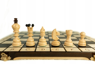 Дерев'яні шахи у футлярі, великі (44 см), Chess Made