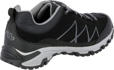 Черевики трекінгові та для ходьби Brütting Kansas Unisex, 39 EU, чорний/антрацит