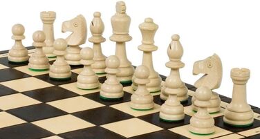 Олімпійські шахи Sunrise Chess & Games 42x42 см, традиційні, ручний розпис, фігури Стаунтон, дерев'яні