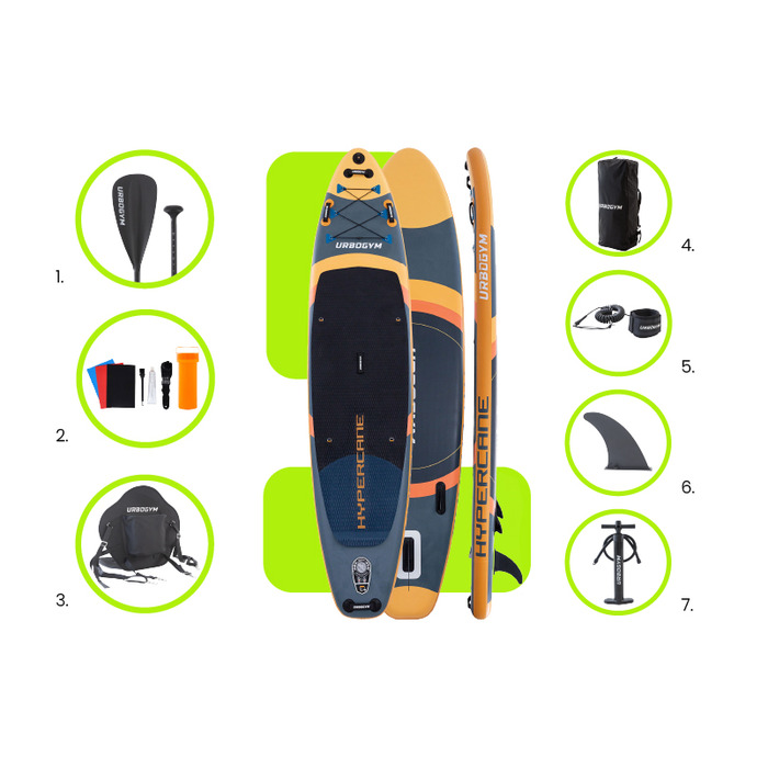SUP-дошка Urbogym Hypercane, 350 см