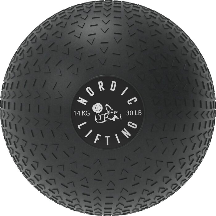 Сланбол Nordic Lifting для фітнесу, важкий, зручний хват, м'яч для тренування пресу та сили ядра