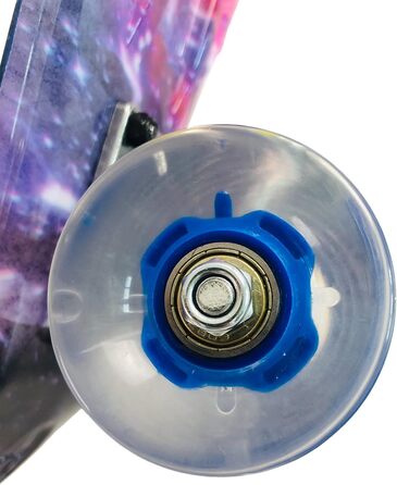 Скейтборд Sumeber Mini Cruiser 22 дюйми з LED колесами для дорослих і дітей, для початківців, подарунок на день народження
