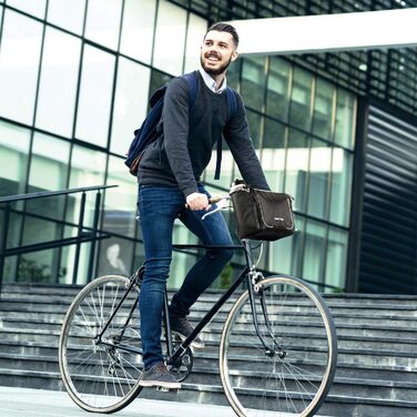 Сумка на кермо KlickFix Aventour Sport, 7 л, чорна