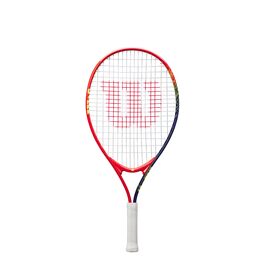 Тенісна ракетка Wilson Slam Junior 23 для хлопчиків, червоно-жовта, натягнута, 205г, довжина 23 дюйми