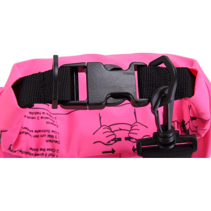 Водонепроникні сумки Cressi (Рожевий, 5 л, без застібки-блискавки)