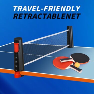 Набір для настільного тенісу Flintronic: 2 ракетки + 3 м'ячі, сумка, для початківців та професіоналів