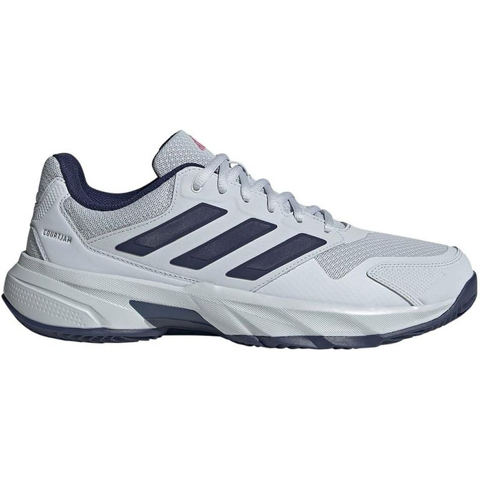 Тенісні кросівки adidas CourtJam Control 3 Clay для ґрунту, Halo Blue/Dark Blue/Team Shock pink, 46 2/3 EU