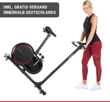 Велотренажер HAMMER Cardio 5.0 з низькою рамою, Bluetooth, 12 програм, сумісний з Kinomap, iConsole+, BitGym, керування через додаток для смартфона/планшета