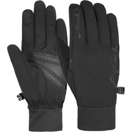 Жіночі рукавички Reusch Saskia Touch-Tec чорні, сенсорні, розмір 7