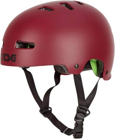 Шолом для BMX/Дьорт TSG Evolution, сатиновий бордовий, S/M