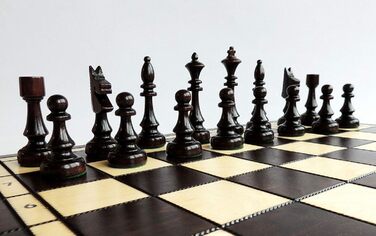 Шаховий набір Chess Club 47 см турнірний, дерев'яний, ручна робота, класична гра