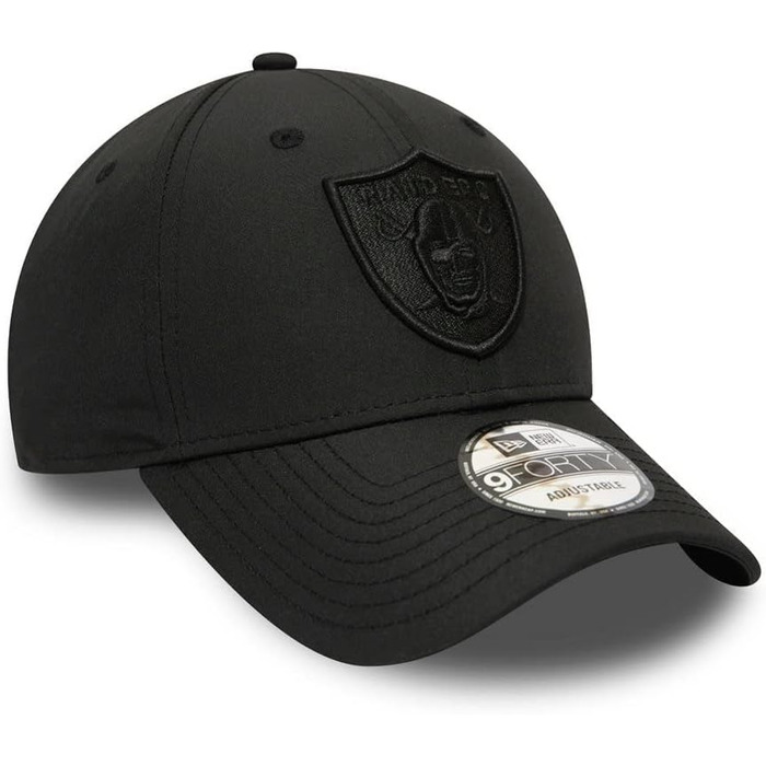 Кепка New Era 9Forty Adjustable Oakland Raiders чорного кольору, універсальний розмір