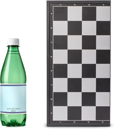 Набір для подорожей 2 в 1: шахи та шашки з магнітами - 31.8 см