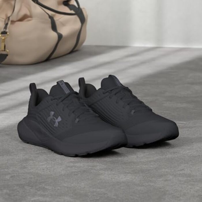 Чоловічі кросівки Under Armour Charged Commit TR 4 - легкі, з амортизацією, дихаючі спортивні кросівки