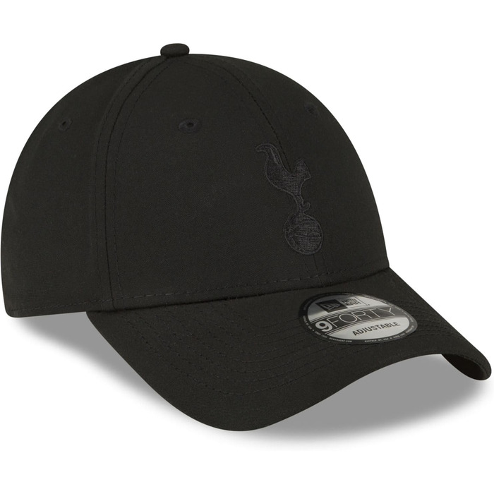 Кепка New Era 9Forty з регульованим розміром, чорна - кепка-бейсболка з вигнутим козирком, логотип команди, серії A, Premier League