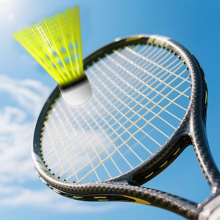 Набір для бадмінтону FYSL 12 штук: міцні нейлонові волани для гри на вулиці, тренувань та відпочинку