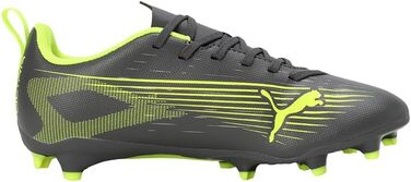 Дитячі футбольні бутси PUMA Ultra 5 Play FG/AG Jr – 38 EU, Matte Aged Silver Yellow Alert