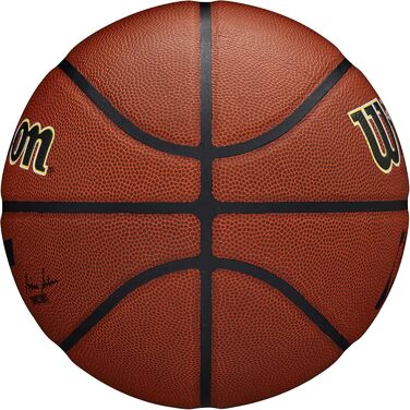 Баскетбольний м'яч Wilson NBA Team Alliance Utah Jazz, Розмір 7, для гри в приміщенні та на вулиці