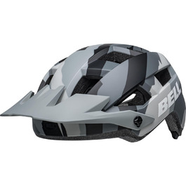 Велошолом Bell Spark 2 MIPS для MTB, матовий сірий-камуфляж, універсальний розмір S/M (50-57 см)