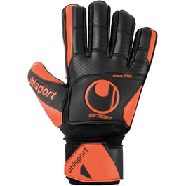 Воротарські рукавички Uhlsport Soft Resist Flex Frame чорні/помаранчеві/білі, розмір 8