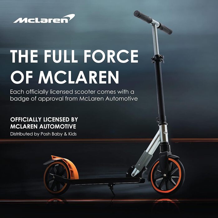 Самокат трюковий McLaren для підлітків та дорослих (від 9 років) | Kickscooter