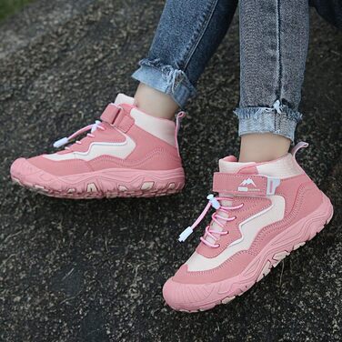 Водонепроникні дитячі трекінгові кросівки для активного відпочинку, рожеві (35.5 EU)