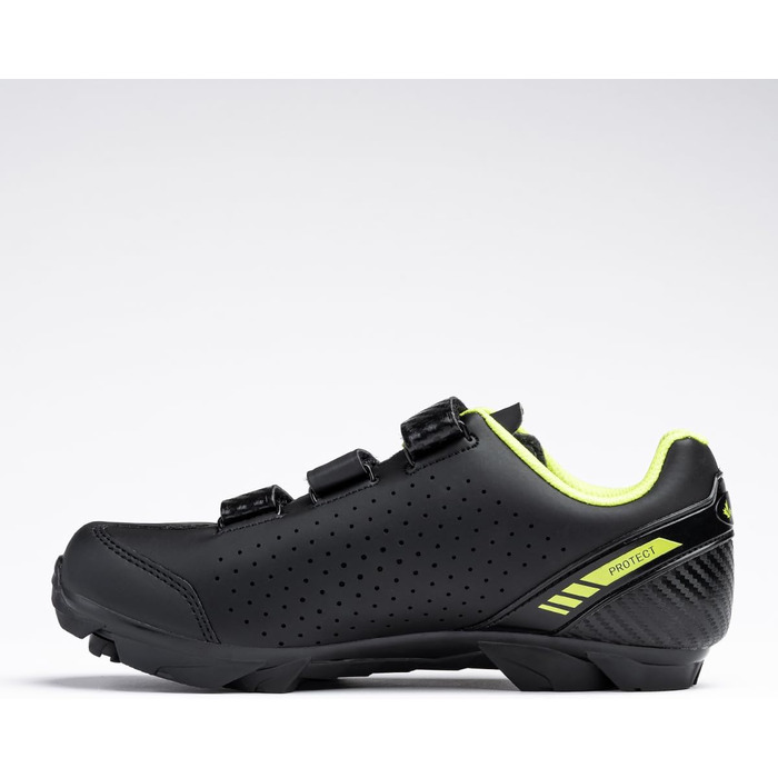 Велосипедні шкарпетки Vemont | для їзди на велосипеді | гірські | зручні | для вулиці | Clip-In-SPD | MTB (41 EU, Чорний)