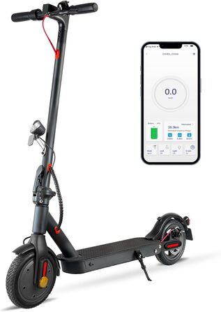 Електросамокат ZWHEEL E9 2023 для доріг з ABE, 350-400Вт, 30км, рекуперація, 8.5'' надувні колеса, амортизація, для дорослих, до 120кг