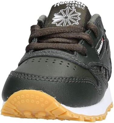 Кросівки Reebok Classic Leather для хлопчиків, 28 EU, багато кольорів, Gum, Dark Cypress, White 000