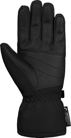 Жіночі зимові рукавички Reusch: теплі та водонепроникні, Softshell (чорно-червоні, розмір 7.5)