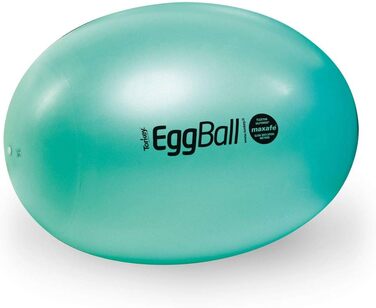 Гімнастичний м'яч PEZZI Eggball MAXAFE 45 см, зелений, сидячий м'яч для фітнесу