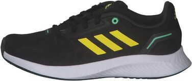 Кросівки дитячі Adidas Runfalcon 2.0 чорно-білі (38 2/3 EU)