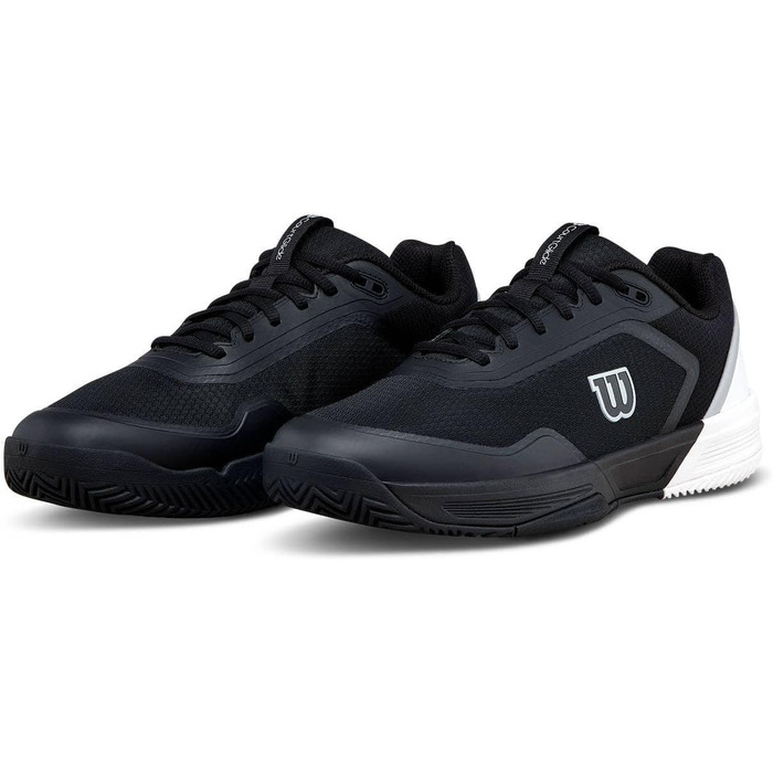 Тенісні кросівки Wilson Courtglide для чоловіків, чорно-білі, 46 EU