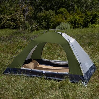 Намет Naturehike P-Serie 2 особи, 4 сезони, ультралегкий купольний, сімейний, анти-UV, зелений