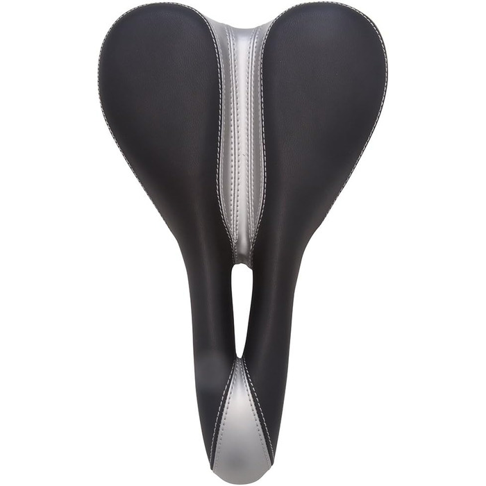 Велосипедне сідло Planet Bike A.R.S. для чоловіків (срібно-чорне) з анатомічним рельєфом