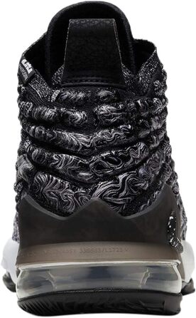 Дитячі баскетбольні кросівки Nike Lebron 17 Grade School (6.5, чорний/чорний/білий)